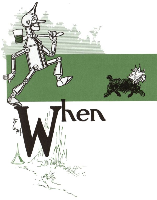 Chapter V. The Rescue of the Tin Woodman.